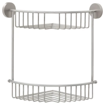 Handson hoekkorf Smart Dubbel groot RVS Handson Hoekkorf Smart Dubbel Groot RVS -Badkamerwinkel Voor Thuis 123 1944