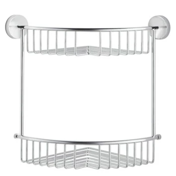 Handson hoekkorf Smart Dubbel groot Chroom Handson Hoekkorf Smart Dubbel Groot Chroom -Badkamerwinkel Voor Thuis 123 1946