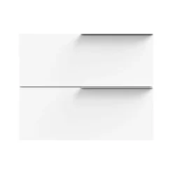 Tiger Badmeubelset Pocket 80 Cm Met 2 Lades Wit Incl. Looppoten -Badkamerwinkel Voor Thuis 123 200