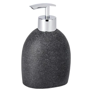 Wenko Zeepdispenser Puro Antraciet Wenko Zeepdispenser Puro Antraciet -Badkamerwinkel Voor Thuis 123 2062