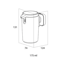 Tiger Zeepdispenser Carv 175 Ml Zwart -Badkamerwinkel Voor Thuis 123 2075