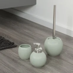 Sealskin Zeepdispenser Convex Licht Aqua 3 Sealskin Zeepdispenser Convex Licht Aqua -Badkamerwinkel Voor Thuis 123 2150