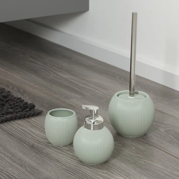 Sealskin Zeepdispenser Convex Licht Aqua Sealskin Zeepdispenser Convex Licht Aqua -Badkamerwinkel Voor Thuis 123 2150