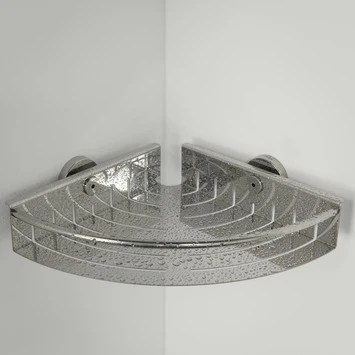 Tiger Hoekkorf Boston Groot Chroom Tiger Hoekkorf Boston Groot Chroom -Badkamerwinkel Voor Thuis 123 2168