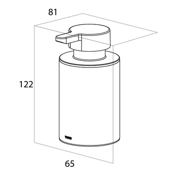 Tiger Zeepdispenser Colar Chroom Tiger Zeepdispenser Colar Chroom -Badkamerwinkel Voor Thuis 123 2221