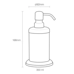Sealskin Zeepdispenser Acero Zwart 8 Sealskin Zeepdispenser Acero Zwart -Badkamerwinkel Voor Thuis 123 2239