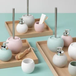 Sealskin Zeepdispenser Convex Lichtroze 5 Sealskin Zeepdispenser Convex Lichtroze -Badkamerwinkel Voor Thuis 123 2246