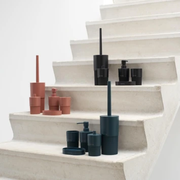 Sealskin zeepdispenser Brave staand donkerroze Sealskin Zeepdispenser Brave Staand Donkerroze -Badkamerwinkel Voor Thuis 123 2265