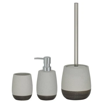 Sealskin Zeepdispenser Braid Lichtgrijs Sealskin Zeepdispenser Braid Lichtgrijs -Badkamerwinkel Voor Thuis 123 2281