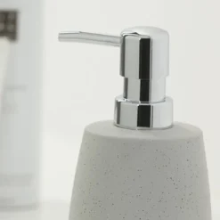 Sealskin Zeepdispenser Braid Lichtgrijs 3 Sealskin Zeepdispenser Braid Lichtgrijs -Badkamerwinkel Voor Thuis 123 2283