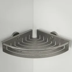 Tiger Hoekkorf Boston Groot RVS 2 Tiger Hoekkorf Boston Groot RVS -Badkamerwinkel Voor Thuis 123 2295