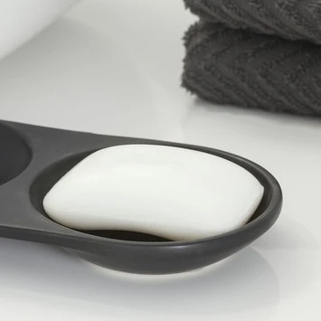 Sealskin zeepbakje Conical porselein zwart Sealskin Zeepbakje Conical Porselein Zwart -Badkamerwinkel Voor Thuis 123 2299