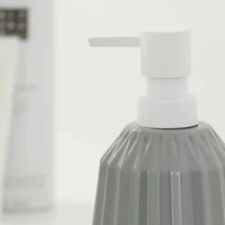 Sealskin Zeepdispenser Arte Grijs 3 Sealskin Zeepdispenser Arte Grijs -Badkamerwinkel Voor Thuis 123 2318