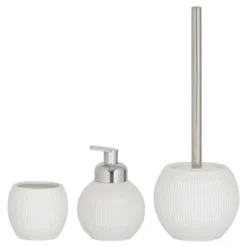 Sealskin Zeepdispenser Convex Wit 2 Sealskin Zeepdispenser Convex Wit -Badkamerwinkel Voor Thuis 123 2348