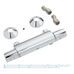 Grohe Thermostatische Douchekraan Precision Trend New Chroom 15 Cm -Badkamerwinkel Voor Thuis 123 238