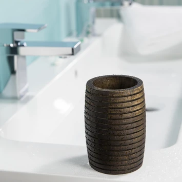 Sealskin Tandenborstelhouder Native Bruin Sealskin Tandenborstelhouder Native Bruin -Badkamerwinkel Voor Thuis 123 2448