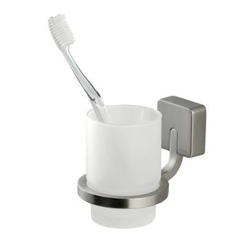 Tiger Bekerhouder Impuls Hangend met Beker RVS Tiger Bekerhouder Impuls Hangend Met Beker RVS -Badkamerwinkel Voor Thuis 123 2449