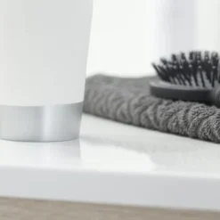 Sealskin Tandenborstelhouder Glossy Zilver -Badkamerwinkel Voor Thuis 123 2474