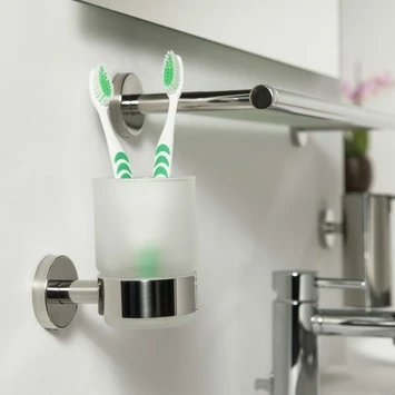 Tiger Bekerhouder Boston met Beker Chroom Tiger Bekerhouder Boston Met Beker Chroom -Badkamerwinkel Voor Thuis 123 2483