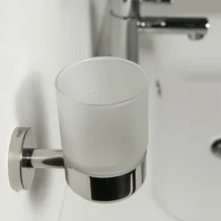 Tiger Bekerhouder Boston Met Beker Chroom 2 Tiger Bekerhouder Boston Met Beker Chroom -Badkamerwinkel Voor Thuis 123 2484