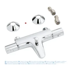 Grohe Thermostatische Badkraan Precision Start Chroom 15 Cm -Badkamerwinkel Voor Thuis 123 249