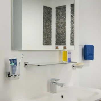 Tiger Bekerhouder Melbourne Hangend met Beker Chroom Tiger Bekerhouder Melbourne Hangend Met Beker Chroom -Badkamerwinkel Voor Thuis 123 2497