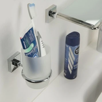 Tiger Bekerhouder Melbourne Hangend met Beker Chroom Tiger Bekerhouder Melbourne Hangend Met Beker Chroom -Badkamerwinkel Voor Thuis 123 2498