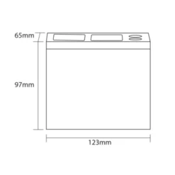 Sealskin Tandenborstelhouder Grace Wit -Badkamerwinkel Voor Thuis 123 2523