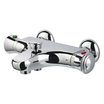 Handson Thermostatische Badkraan Edith Chroom 15 cm Handson Thermostatische Badkraan Edith Chroom 15 Cm -Badkamerwinkel Voor Thuis 123 255