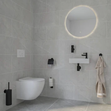 Marho Zeepdispenser Luxor zwart Marho Zeepdispenser Luxor Zwart -Badkamerwinkel Voor Thuis 123 2557