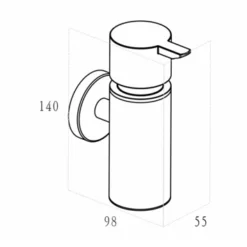 Marho Zeepdispenser Luxor Chroom 2 Marho Zeepdispenser Luxor Chroom -Badkamerwinkel Voor Thuis 123 2563