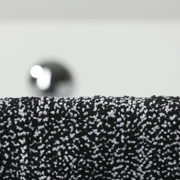 Sealskin WC mat Speckles Zwart 50x45 cm Sealskin WC Mat Speckles Zwart 50x45 Cm -Badkamerwinkel Voor Thuis 123 2572