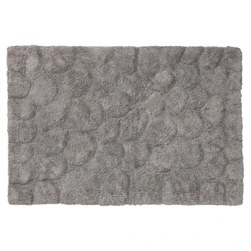 Sealskin Pebbles badmat grijs 60 x 90 cm Sealskin Pebbles Badmat Grijs 60 X 90 Cm -Badkamerwinkel Voor Thuis 123 2581