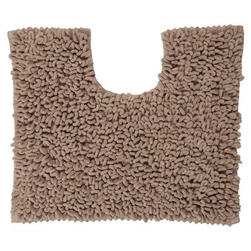 Sealskin toiletmat Twist zand 45x55 cm Sealskin Toiletmat Twist Zand 45x55 Cm -Badkamerwinkel Voor Thuis 123 2591
