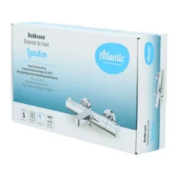 Atlantic Thermostatische Badkraan Landon Chroom -Badkamerwinkel Voor Thuis 123 263