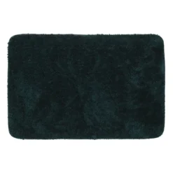 Badkamerwinkel Voor Thuis 2 Sealskin Badmat Angora 60x90cm Donkergroen