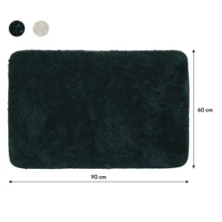 Sealskin Badmat Angora 60x90cm Donkergroen 5 Sealskin Badmat Angora 60x90cm Donkergroen -Badkamerwinkel Voor Thuis 123 2635