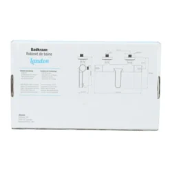 Atlantic Thermostatische Badkraan Landon Chroom -Badkamerwinkel Voor Thuis 123 264