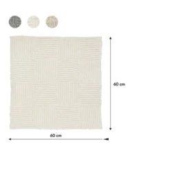 Sealskin Badmat Reverse 60x60cm Ivoor 4 Sealskin Badmat Reverse 60x60cm Ivoor -Badkamerwinkel Voor Thuis 123 2647