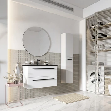 Atlantic kolomkast Stella Mat Wit Atlantic kolomkast Stella Mat Wit -Badkamerwinkel Voor Thuis 123 27