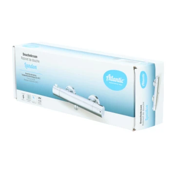 Atlantic thermostatische douchekraan Landon Chroom 15 cm Atlantic Thermostatische Douchekraan Landon Chroom 15 Cm -Badkamerwinkel Voor Thuis 123 270