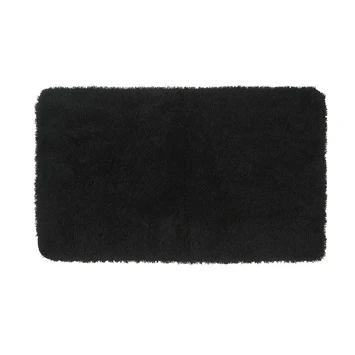 GAMMA Badmat Lusanne Zwart 90x60 cm GAMMA Badmat Lusanne Zwart 90x60 Cm -Badkamerwinkel Voor Thuis 123 2723
