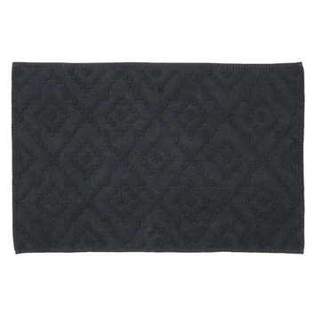 Sealskin badmat aztec 60x90cm donkergrijs Sealskin Badmat Aztec 60x90cm Donkergrijs -Badkamerwinkel Voor Thuis 123 2724