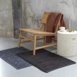 Sealskin Badmat Aztec 60x90cm Donkergrijs 5 Sealskin Badmat Aztec 60x90cm Donkergrijs -Badkamerwinkel Voor Thuis 123 2729