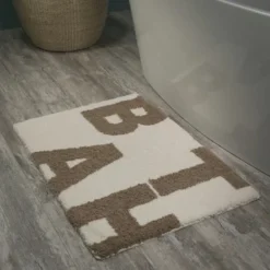 Sealskin Badmat Littera Ivoor 90x60 Cm 2 Sealskin Badmat Littera Ivoor 90x60 Cm -Badkamerwinkel Voor Thuis 123 2752