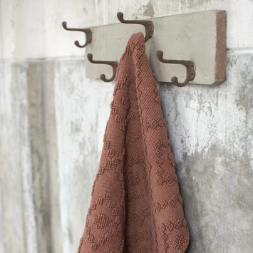 Sealskin badmat aztec 60x60cm donkerroze Sealskin Badmat Aztec 60x60cm Donkerroze -Badkamerwinkel Voor Thuis 123 2774