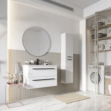 Atlantic kolomkast Stella Mat Wit Atlantic kolomkast Stella Mat Wit -Badkamerwinkel Voor Thuis 123 28