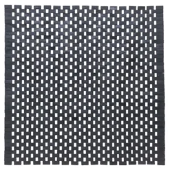 Sealskin Badmat Woodblock 60x60cm Zwart