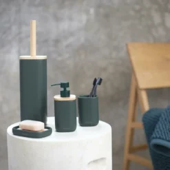 Sealskin Badmat Delhi 60x90cm Donkergroen -Badkamerwinkel Voor Thuis 123 2827