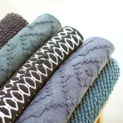 Sealskin Badmat Delhi 60x60cm Donkergrijs 4 Sealskin Badmat Delhi 60x60cm Donkergrijs -Badkamerwinkel Voor Thuis 123 2849